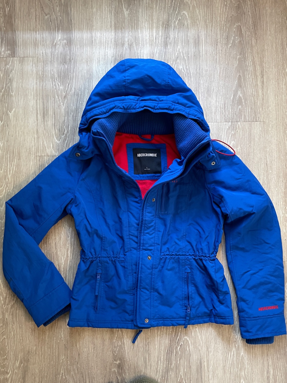 Abercrombie & Fitch kids Royal Blue Hooded Jacket